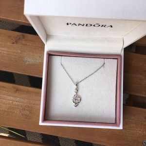 Pandora music note necklace